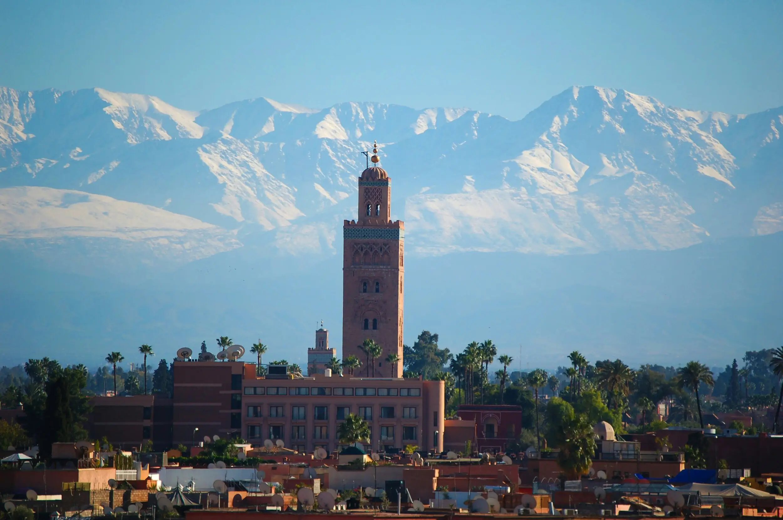 Ouirgane Valley in the Atlas Mountains